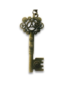 Anhänger Schlüssel mit Lagern SteamPunk