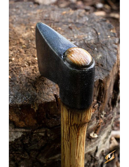 Hirdsman werpbijl, helder handvat