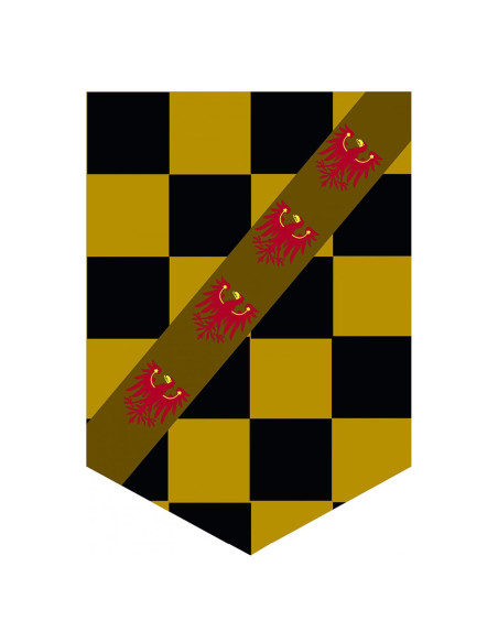 Mittelalterliches Adlerbanner mit... Mittelalterliches Adlerbanner mit...