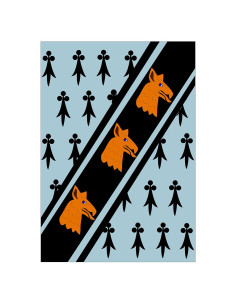 Middeleeuwse Drakenkopbanner