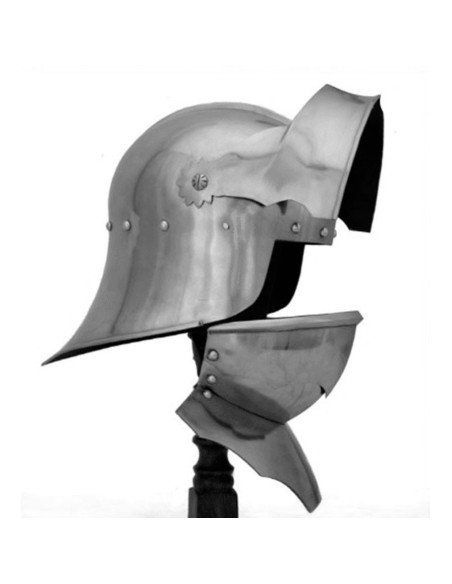 Casco Gótico Alemán Sallet con Barbote