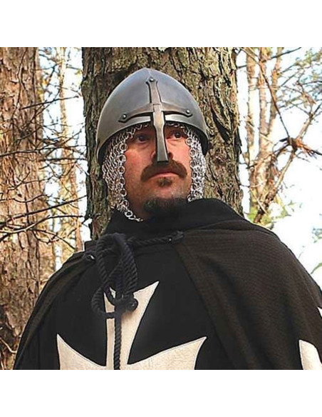 Normandische helm met neusbeschermer