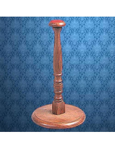 Houten display voor helmen