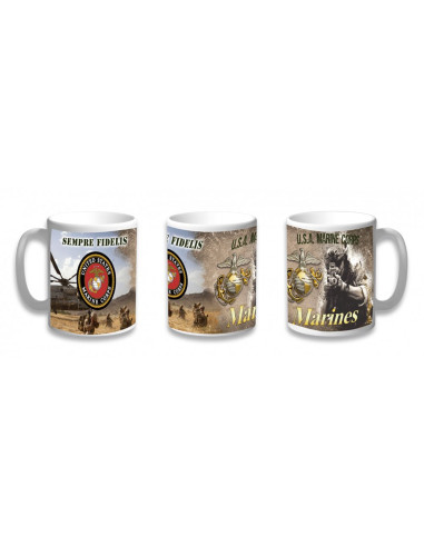 Keramisk krus USA Marine Corps, Semper Fidelis