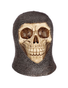 Miniatura calavera medieval con verdugo medieval
