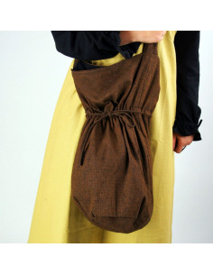 Bolso bandolera Leti marrón