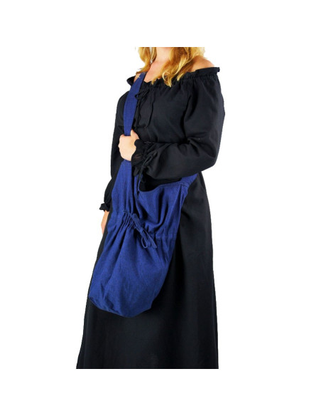 Blauwe Leti schoudertas