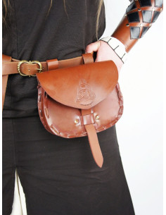 Celtic Knot Erin Gürteltasche aus Leder 2
