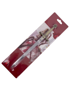 Vrijmetselaars-briefopener, bronzen afwerking 2