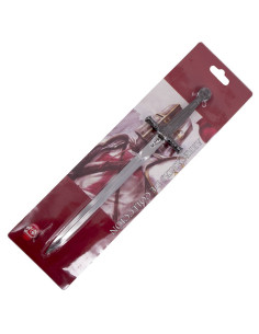 Vrijmetselaars-briefopener, nikkelafwerking 2