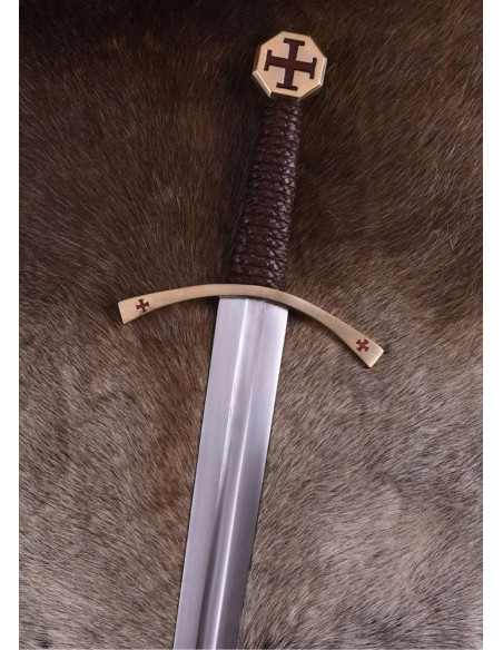 Espada Cruzados con vaina de cuero