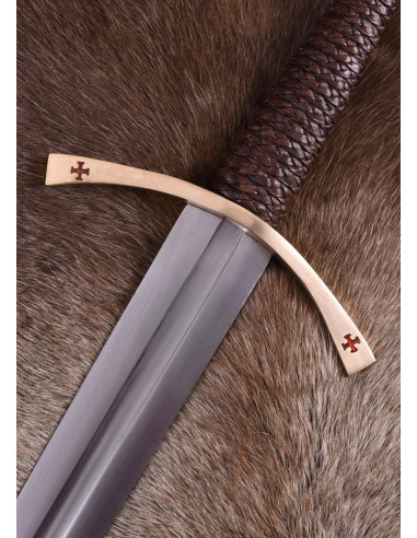 Espada Cruzados con vaina de cuero