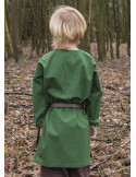 Middelalderlig barnetunika model Arn, grøn