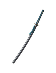 Shikoto Longquan Master Teal Katana, forjada a mano 2