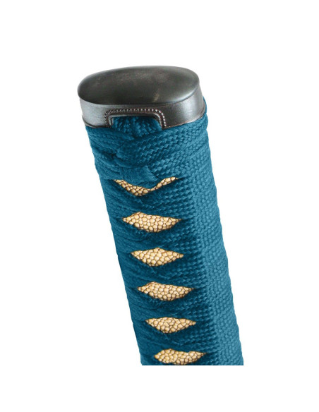 Shikoto Longquan Master Teal Katana,...