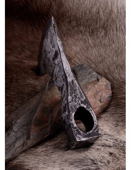 Handgeschmiedeter Wikinger-Axtkopf
