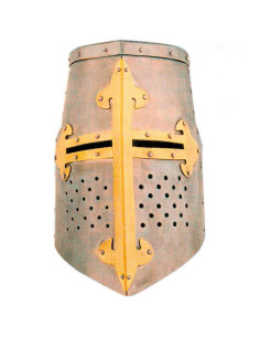 Großer Templerhelm der Kreuzzüge