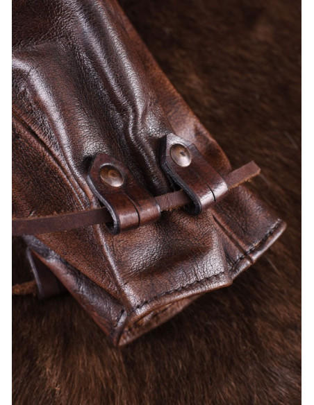 Große Münztasche aus Leder