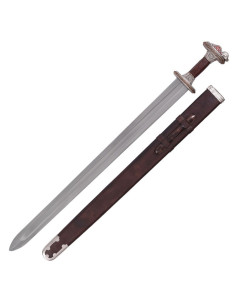 Espada sueca Era de Vendel, con vaina 2