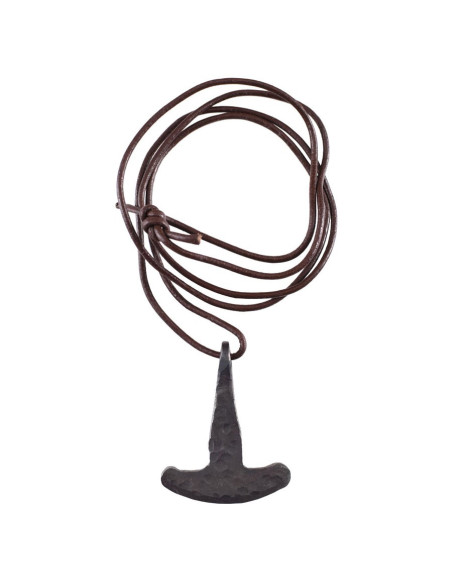 Thor's hamer hanger, met de hand gesmeed