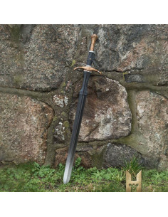 Espada medieval bastarda serie Stronghold, dorada