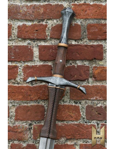Espada medieval bastarda serie Stronghold, color metal 2