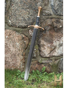 Espada medieval bastarda serie Stronghold 96 cm, dorada