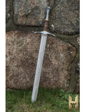 Espada medieval bastarda serie Stronghold 96 cm, color metal