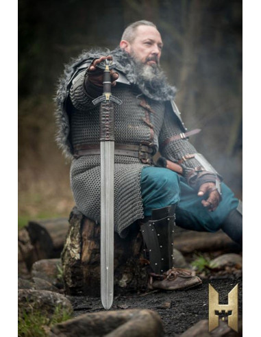 Wikingerschwert Dreki Stronghold-Serie, Metallfarbe