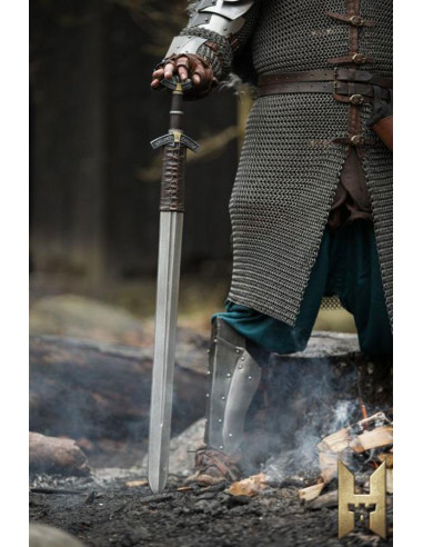 Wikingerschwert Dreki Stronghold-Serie, Metallfarbe