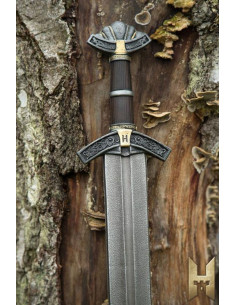 Espada vikinga Dreki serie Stronghold 85cm, color metal 2