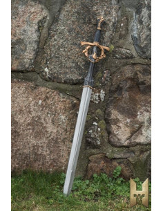 Zwaard van nobele Stronghold-serie, goudkleurig