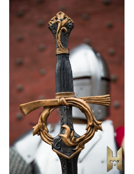 Espada de noble serie Stronghold, dorada
