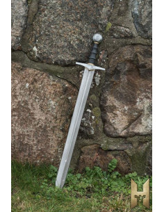 Stronghold serie ridderzwaard 87cm, metaalkleur