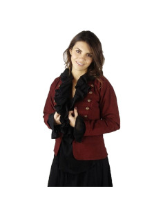 Captain Emilia Piratenjacke, rot 2