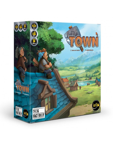 Little Town brætspil, på spansk