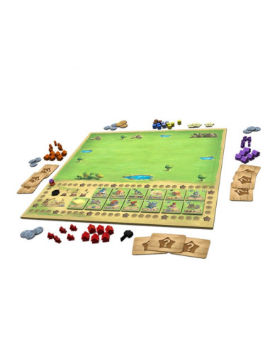 Little Town Brettspiel, auf Spanisch