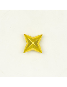 Estrella de 4 puntas metálica para uniforme