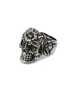 Stoompunk schedelring