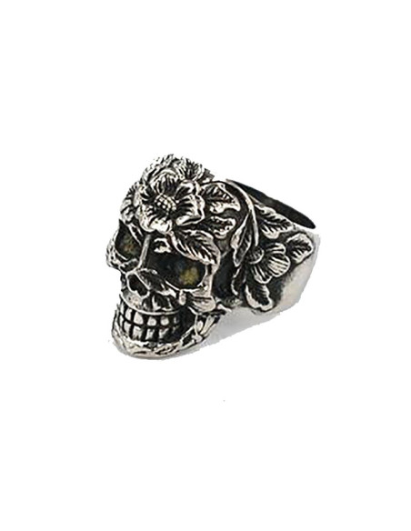 Steam Punk Totenkopf Ring