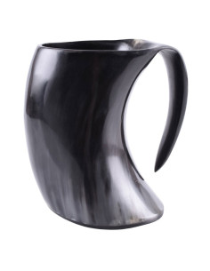 Jarra vikinga para cerveza en asta
