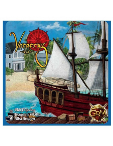 Veracruz 1631 Brettspiel, auf Spanisch