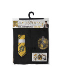 Pack Hufflepuff compuesto de túnica, corbata y tatuajes, Harry Potter