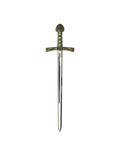 Brieföffner mit Herzschwert von Richard dem Löwen, 27 cm.