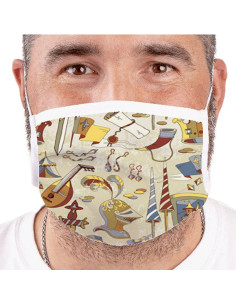 Mascarilla Medieval Reutilizable Homologada (para adultos) 2