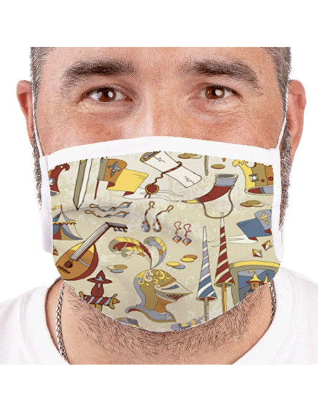 Mascarilla Medieval Reutilizable...
