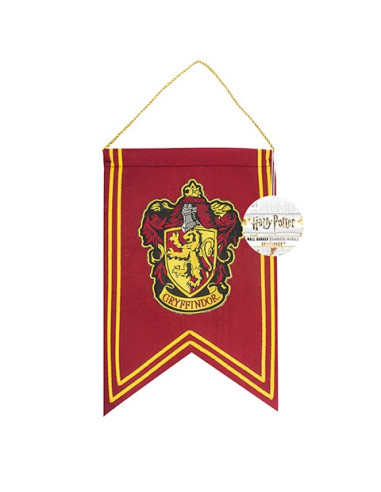 Bandera de pared de la Casa Gryffindor, Harry Potter
