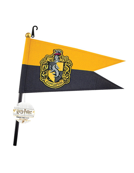 Banderín de la Casa Hufflepuff, Harry...