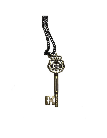 SteamPunk Heart Key Pendant, antik...