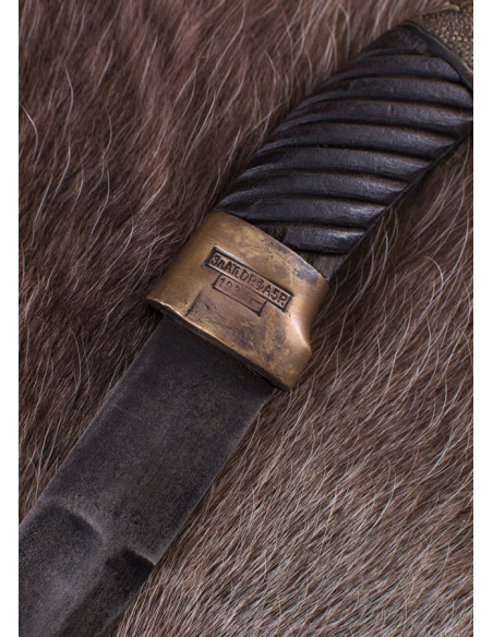 Sable Shashka envejecido, con bayoneta